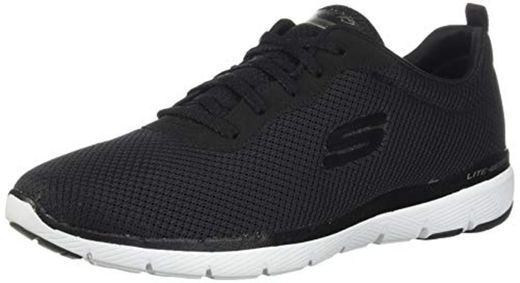 Skechers Women's FLEX APPEAL 3.0 Trainers, Black