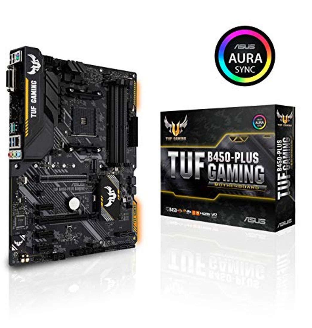 Electronic Asus TUF B450-PLUS GAMING AMD AM4 B450 ATX - Placa base gaming