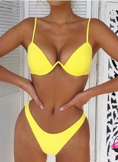 Bikini amarillo 