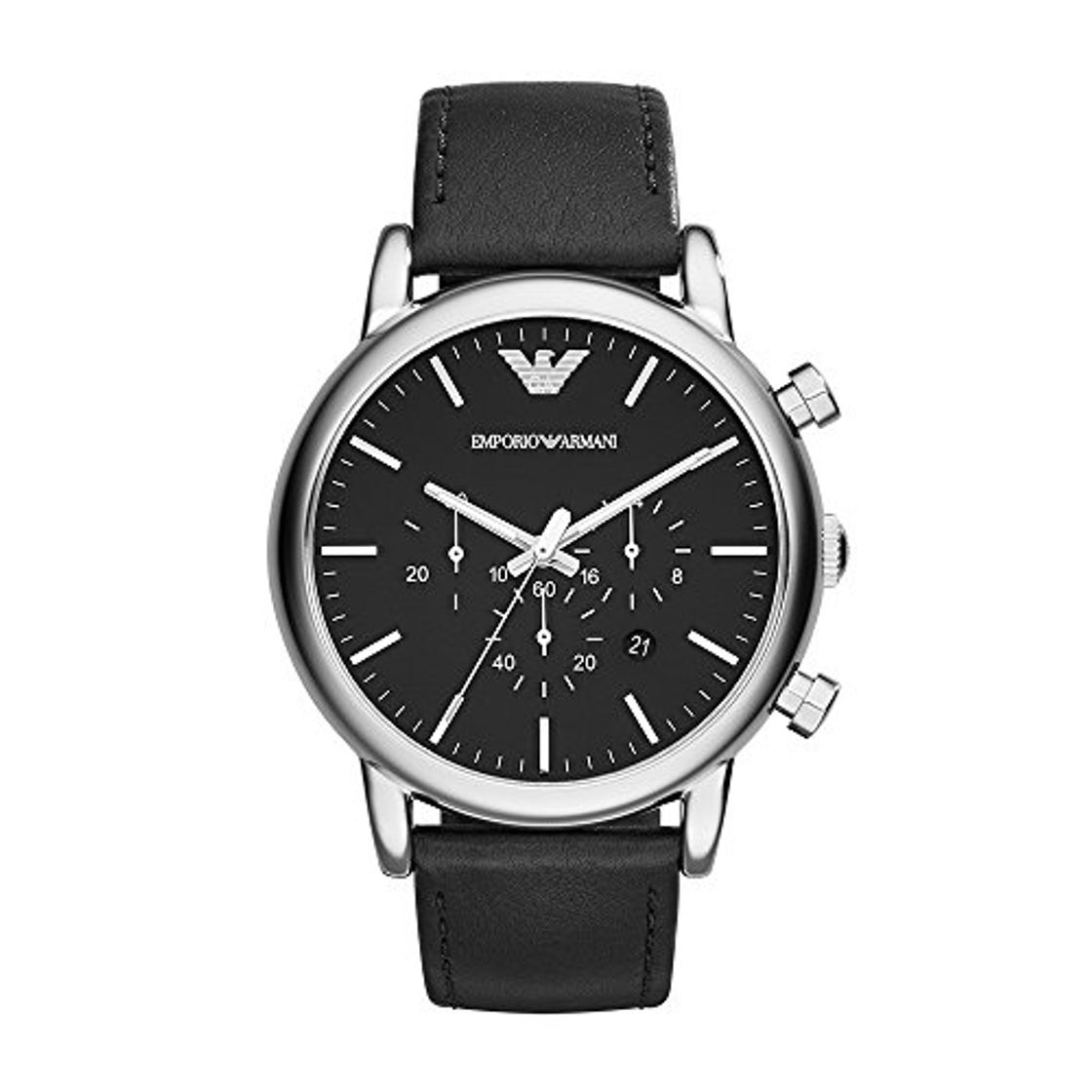 Place Emporio Armani Reloj para Hombre de Cuarzo con Correa en Cuero AR1807