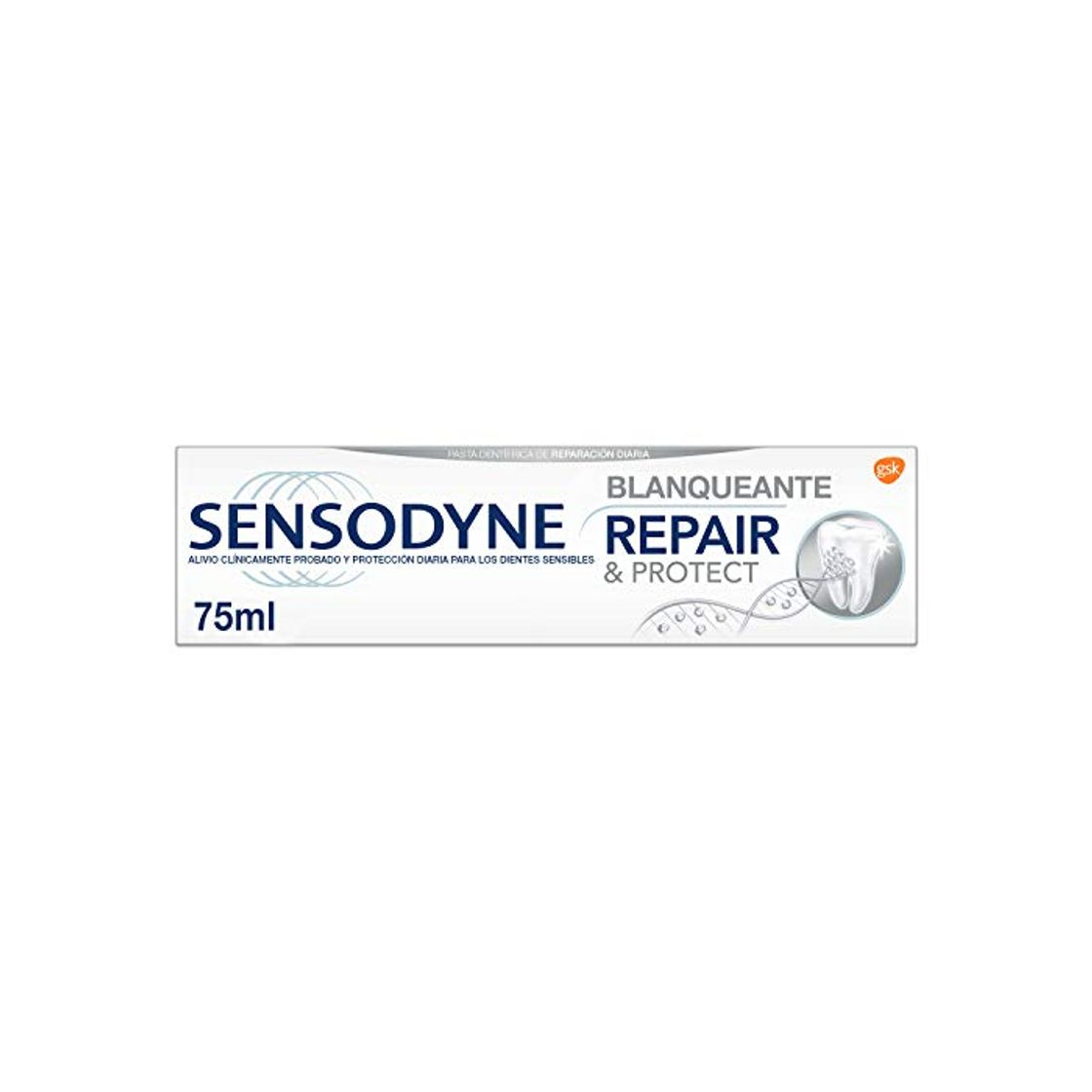 Social Sensodyne Pasta de Dientes Repair & Protect Blanqueante