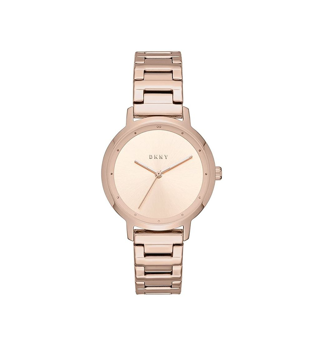Social DKNY Reloj analogico para Mujer de Cuarzo con Correa en Acero Inoxidable NY2400