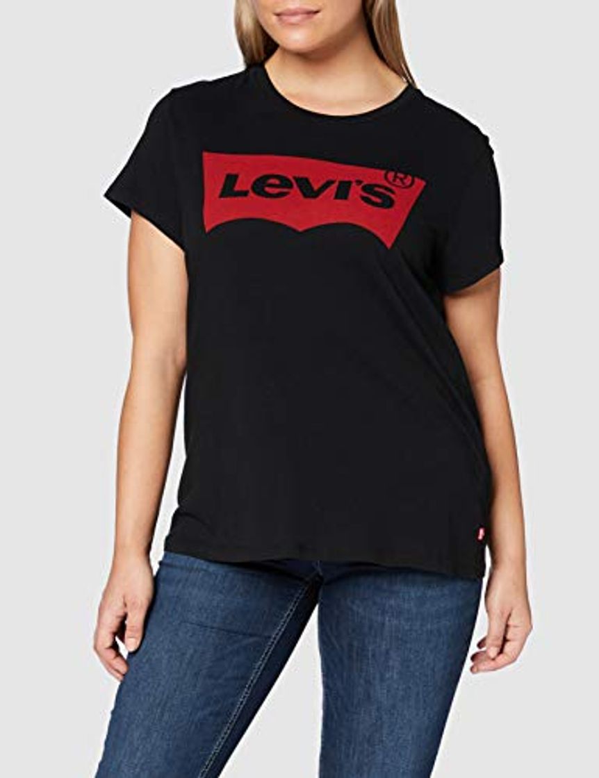 Social Levi's The Perfect Tee, Camiseta, Mujer, Negro