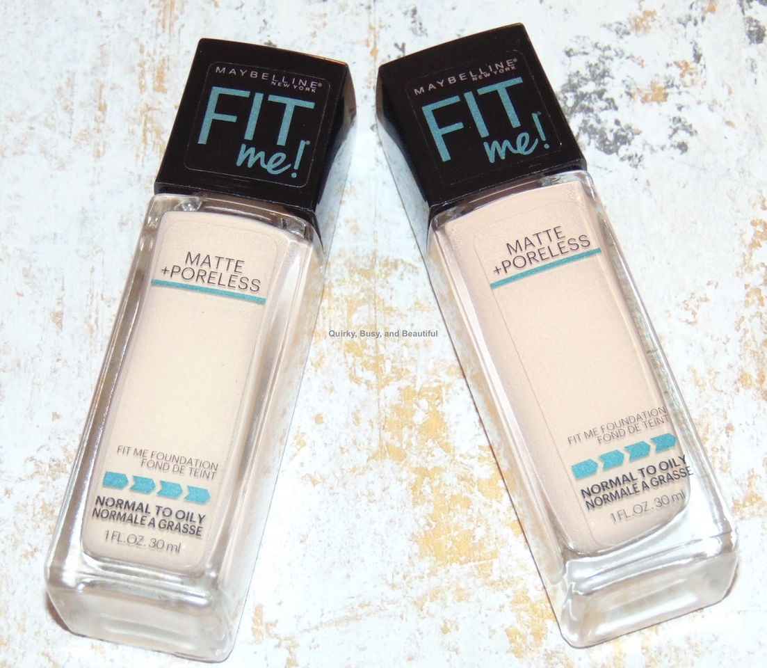 Productos Maybelline fit me matte poreless 102 Fair Porcelain