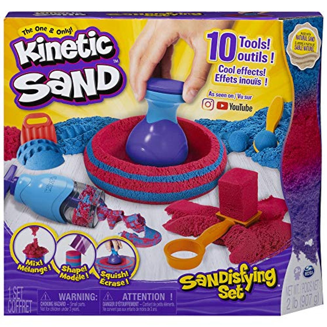 Producto Kinetic Sand Sandtastic Arena Kinética