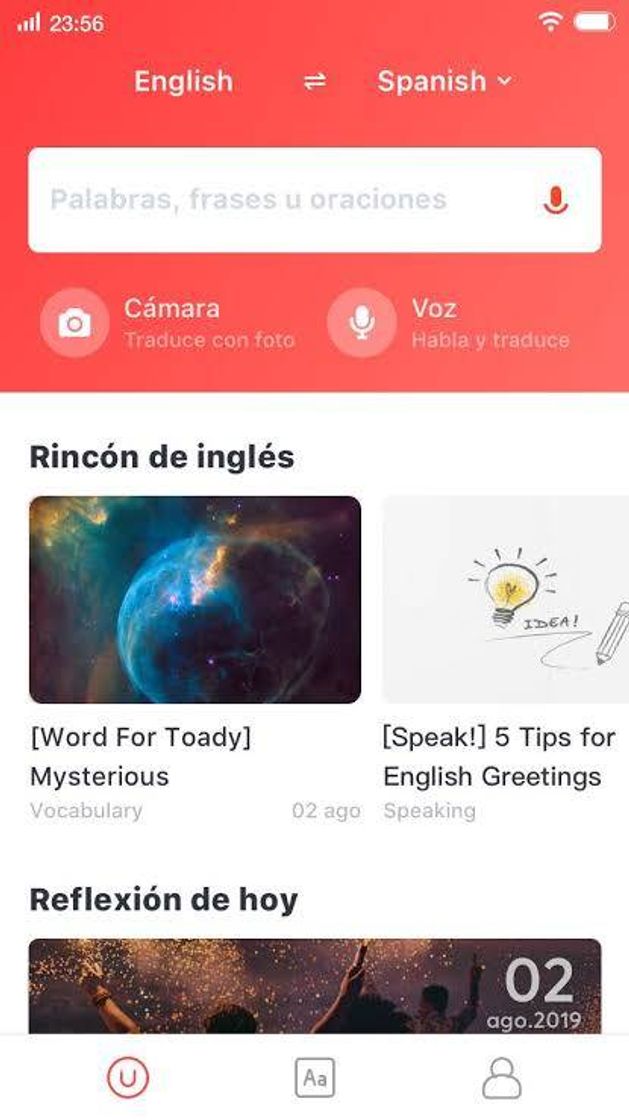 App App de traducción