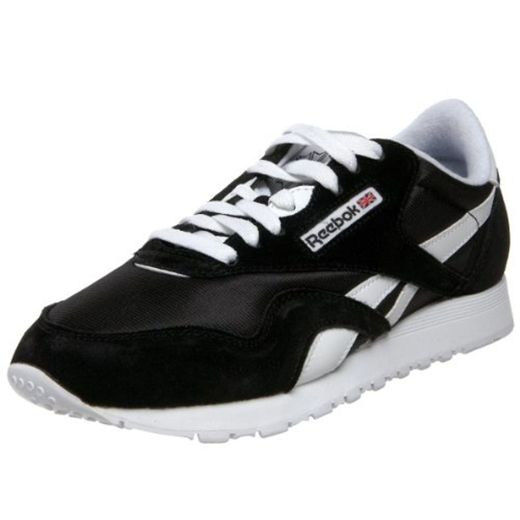 Reebok Classic Nylon, Zapatillas de Running para Mujer, Negro