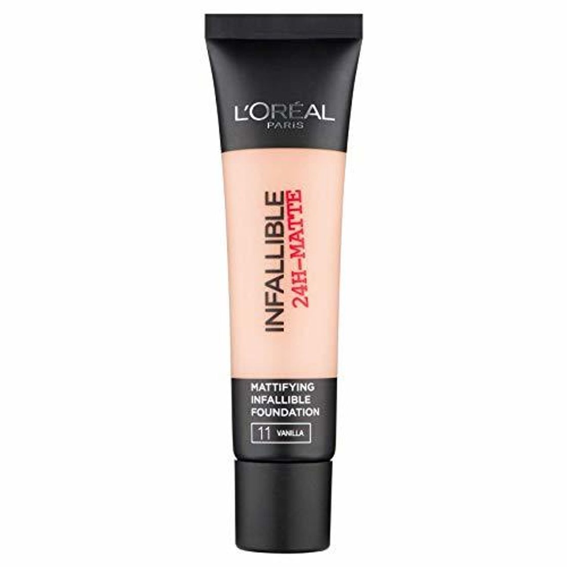 Belleza L'Oréal Paris Make-Up Designer Infallible 24H Matte 11 Vanilla Tubo Líquido -