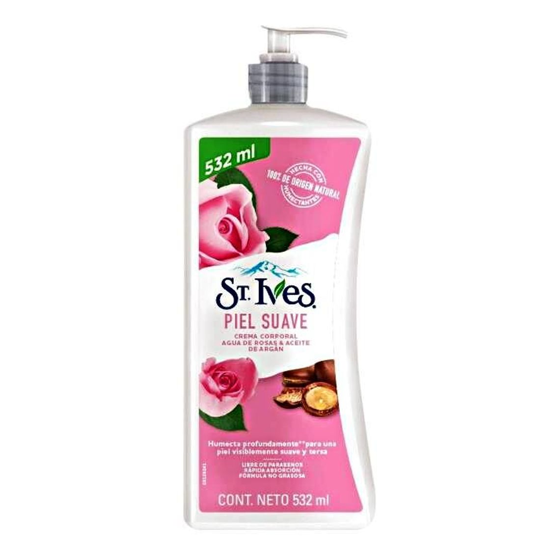 Moda St Ives crema corporal Agua de Rosas 