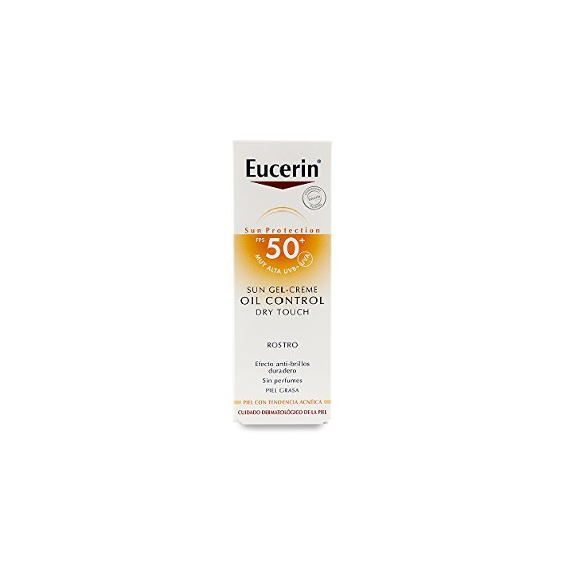 Social EUCERIN Sun Gel-Creme Oil Control Dry Touch PFS50+ 50ML
