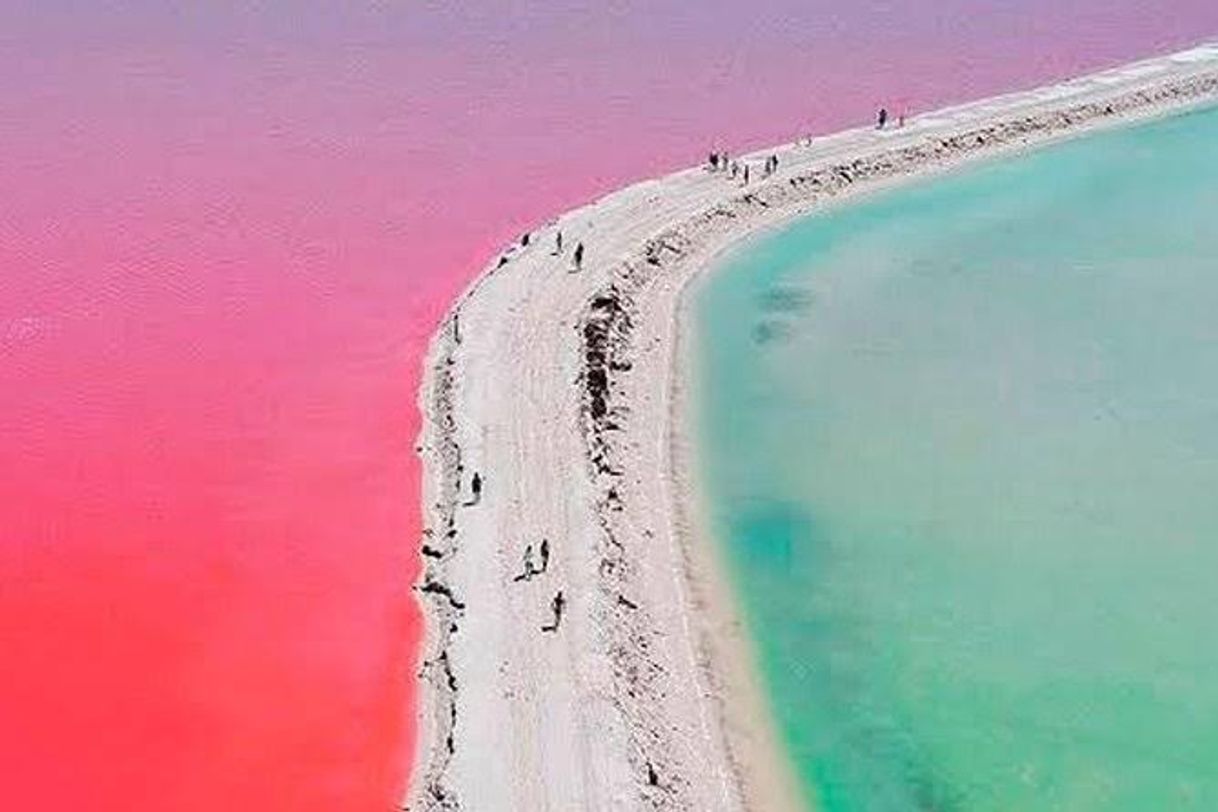 Lugar Las Coloradas Yucatan