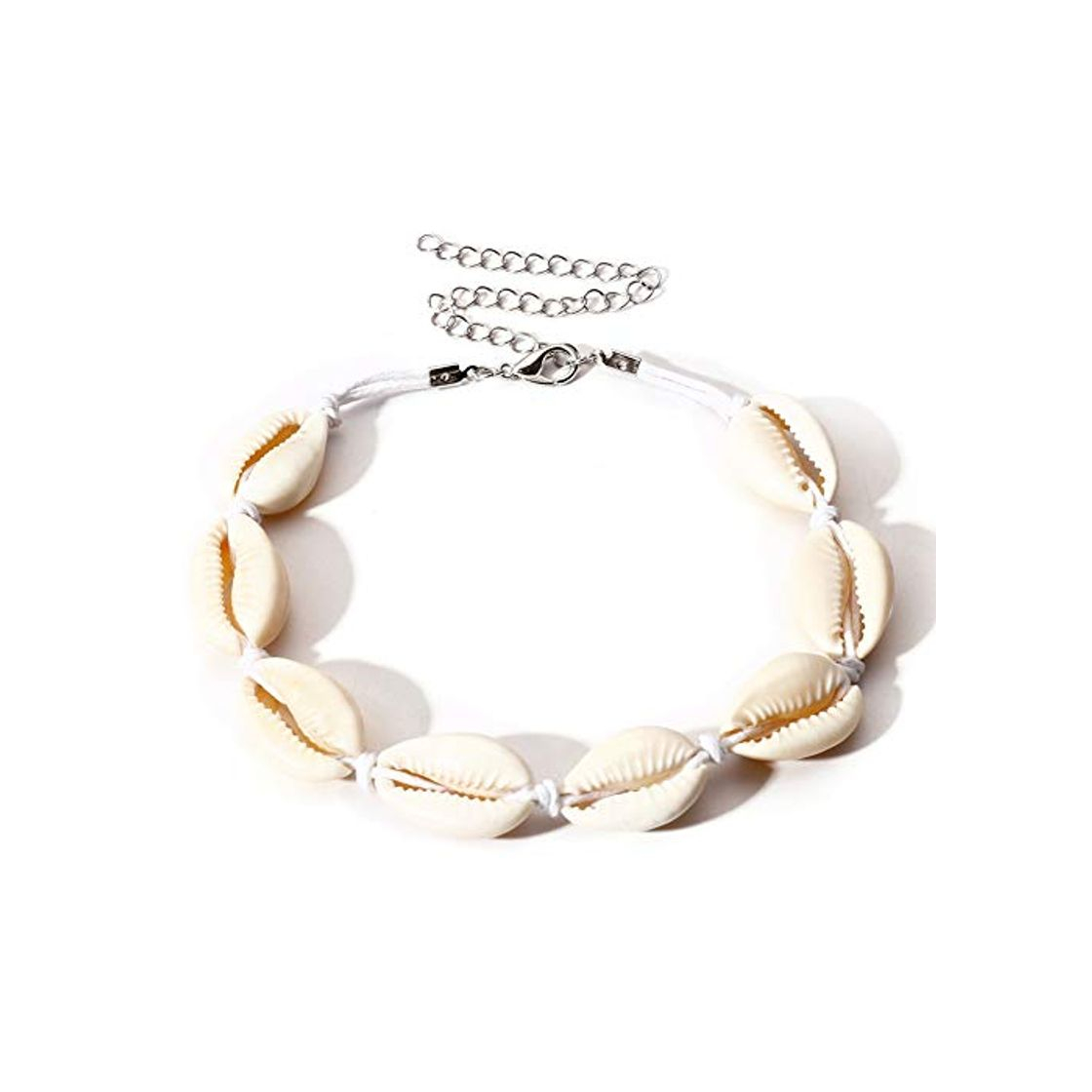 Products Delleu Natural Cowrie Perlas Concha Tobillera Pulsera Hecha a Mano Playa de pie joyería Estilo Hawaiano Ajustable para Las Mujeres