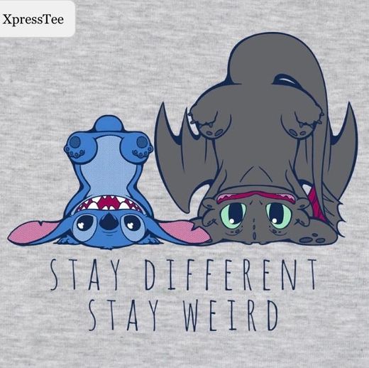 Camiseta Stitch y Desdentao