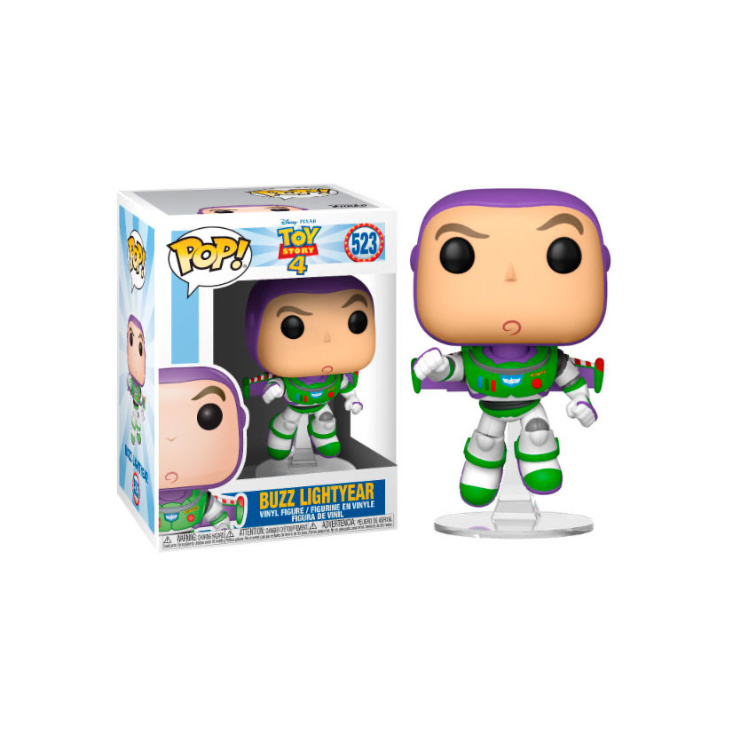 Juego Funko- Pop Vinilo: Disney: Toy Story 4: Buzz Lightyear Figura Coleccionable,