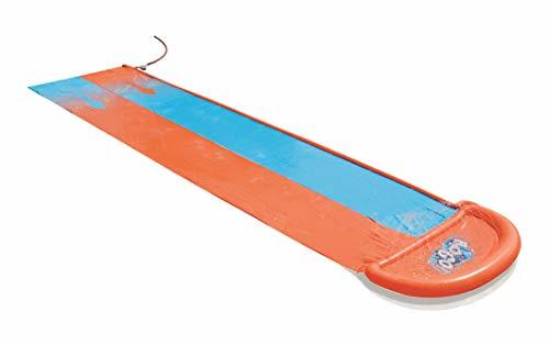 Producto Pista Deslizante Hinchable Bestway H2O Go! Doble Naranja/Azul 549 cm