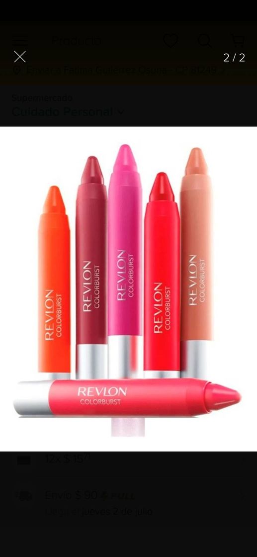 Fashion Labial humectante marca Revlon