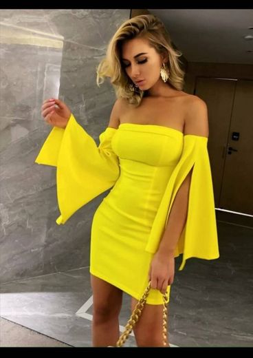 Vestido amarillo 