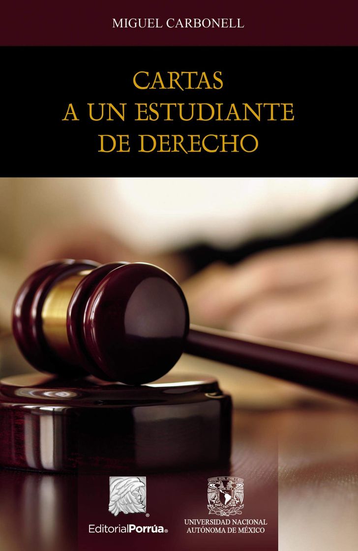 Book Cartas a un estudiante de derecho, Miguel Carbonell.