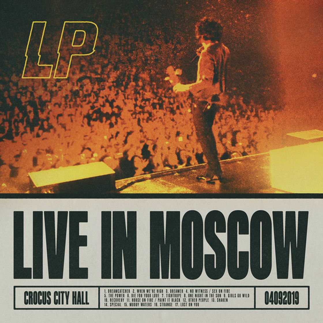 Canción Lost On You - Live in Moscow