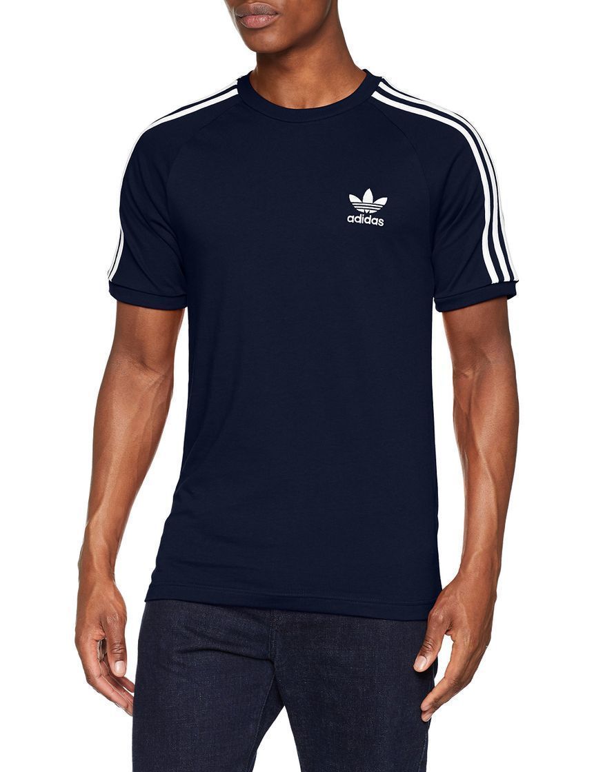 Moda adidas 3-Stripes tee Camiseta de Manga Corta