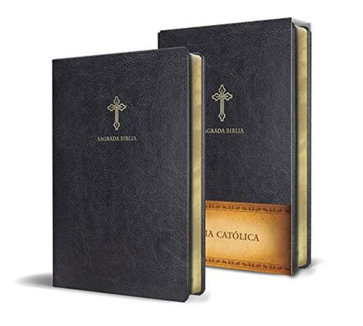 Sagrada Biblia Católica: Edición Compacta. Símil Piel, Color Negro / Holy Catholic Bible: Compact Edition. Imitation Leather, Black