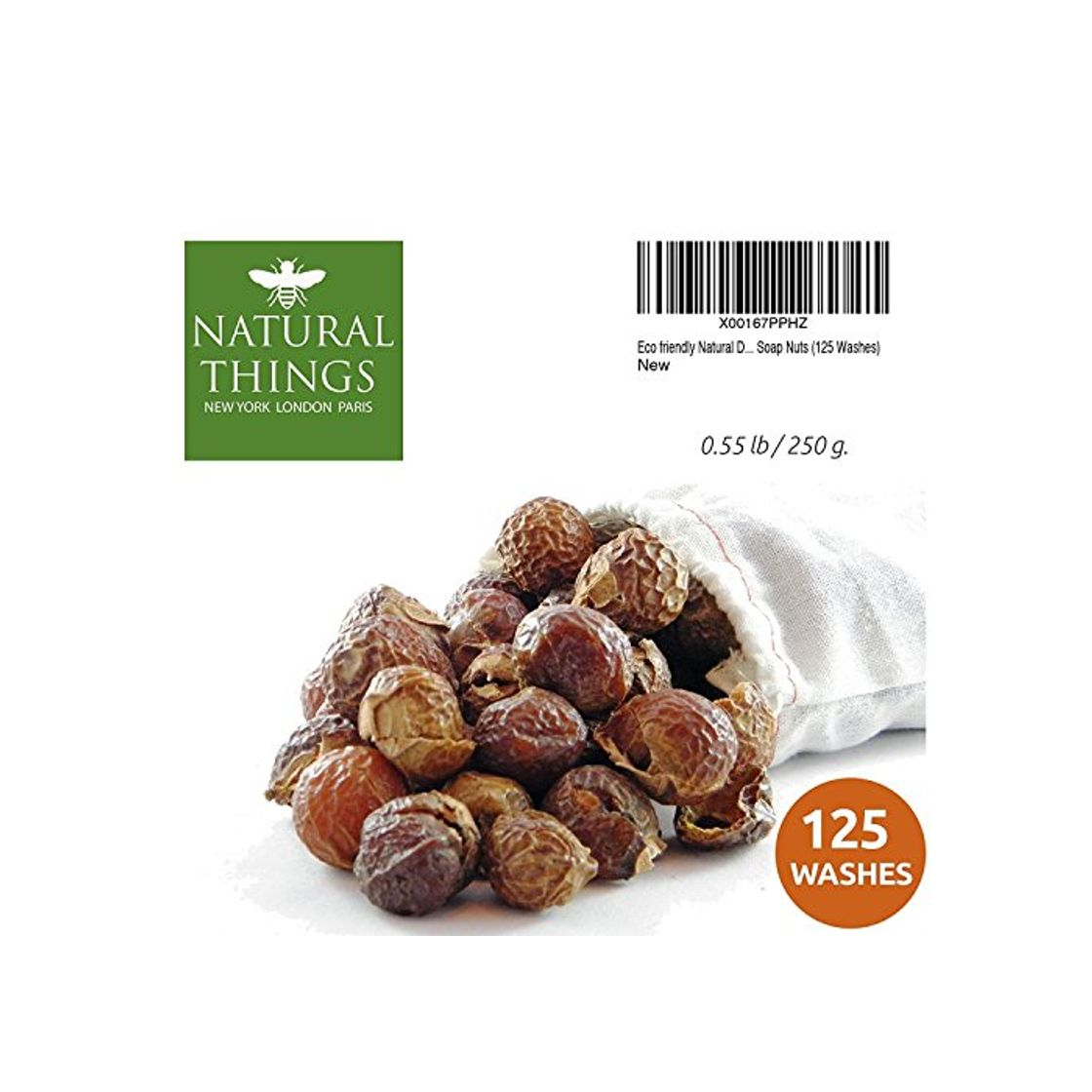 Productos NaturalThings. Organic All Natural Laundry and Dishwashing Detergent Soap Nuts for Eco