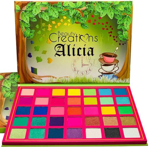 Paleta de sombras Beauty Creations, Alicia