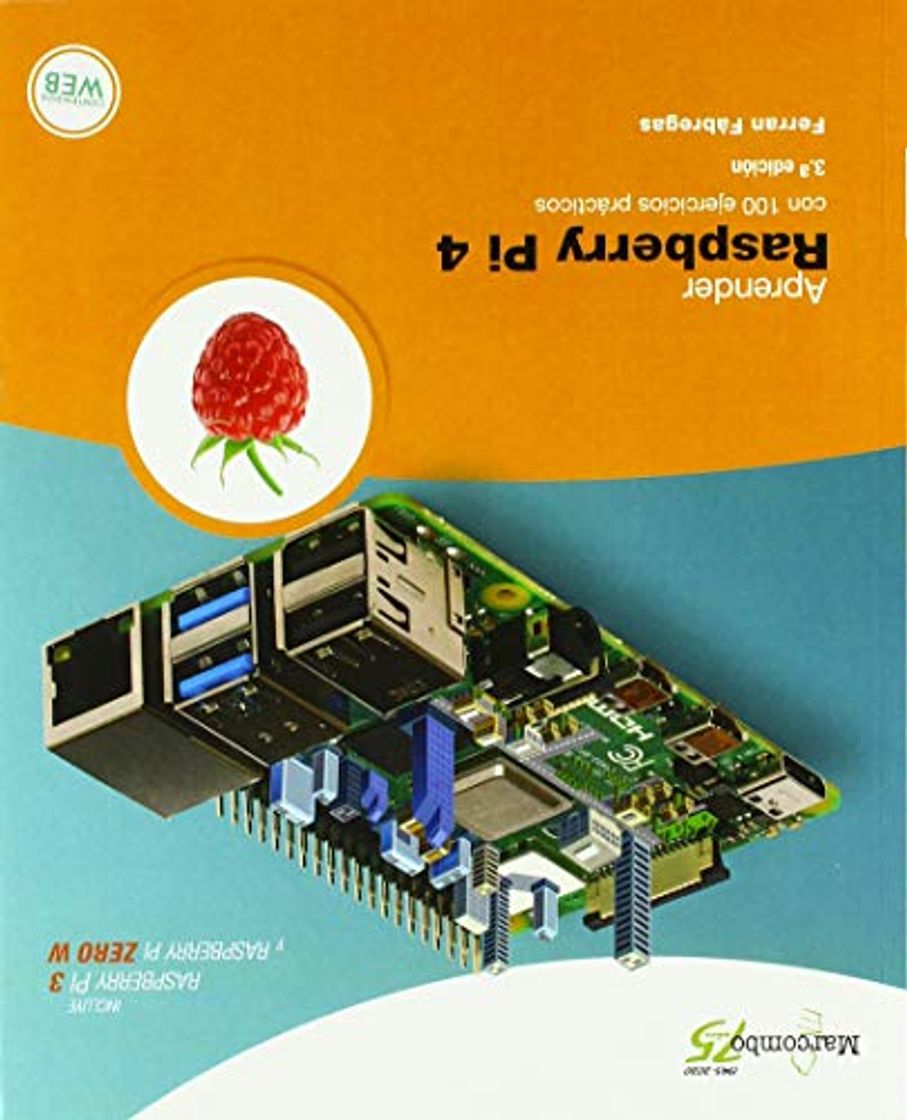 Books Aprender Raspberry Pi 4 con 100 ejercicios prácticos