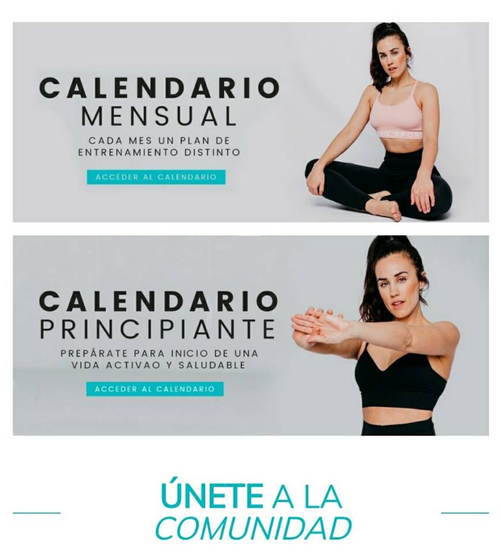 Fashion Calendarios - GYM VIRTUAL