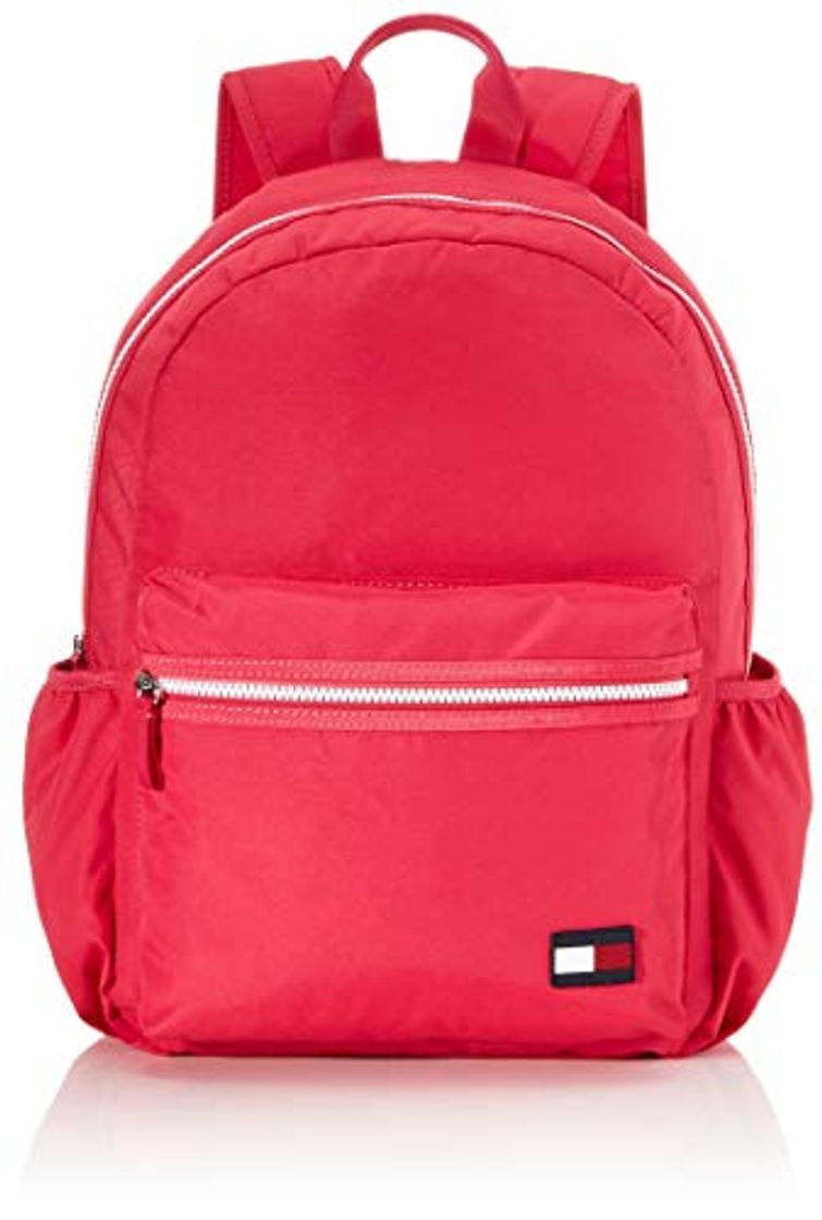 Social Tommy Hilfiger - Kids Core Backpack, Mochilas Unisex Niños, Rojo