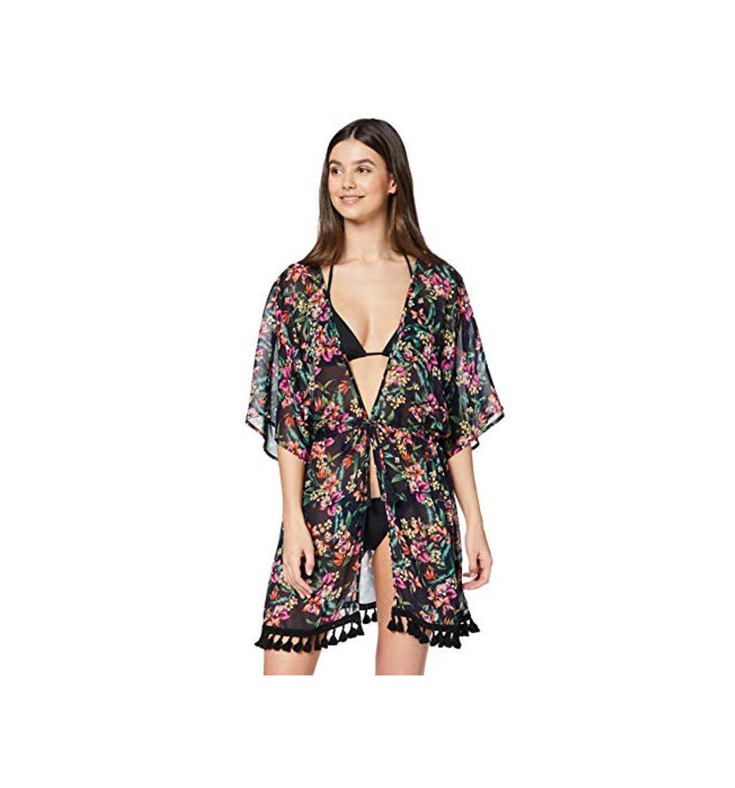 Social Marca Amazon - Iris & Lilly Caftán Mujer, Multicolor