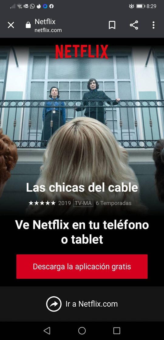 Serie Las chicas del cable