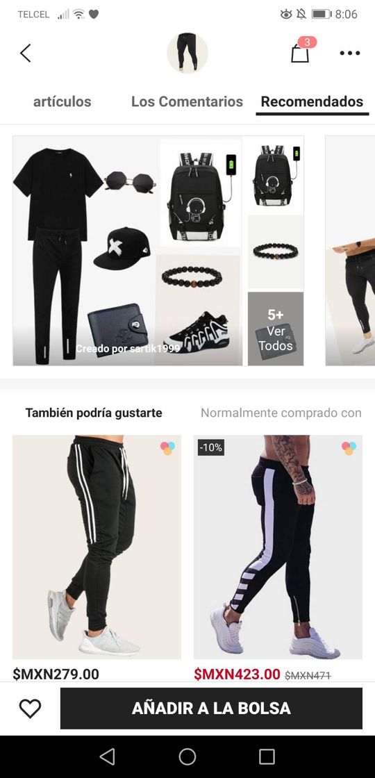 Moda Ropa para hombre