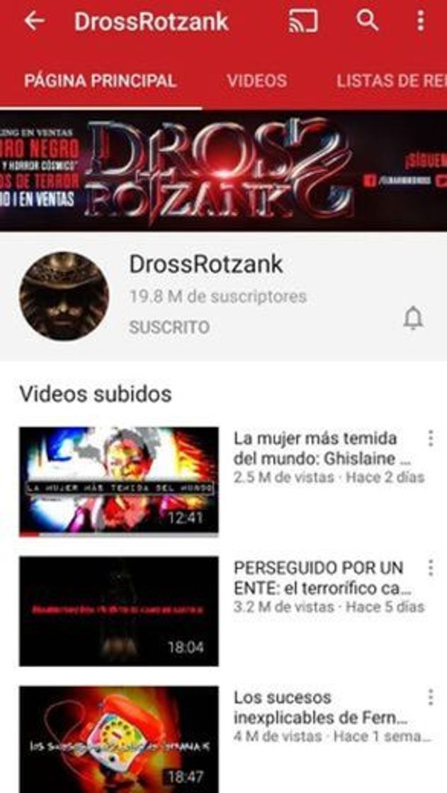 Moda Canal de youtube