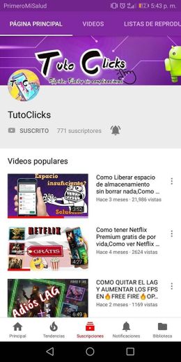 Videos de TutoClicks