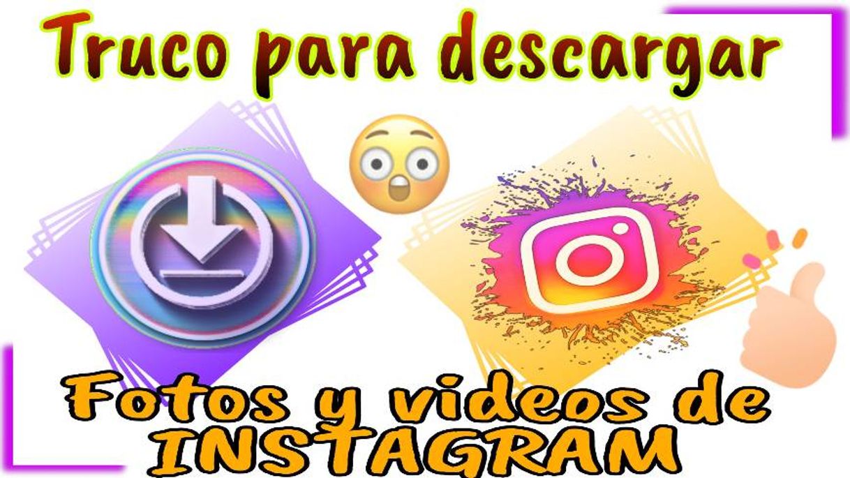Truco para descargar videos y fotos de instagram. apk