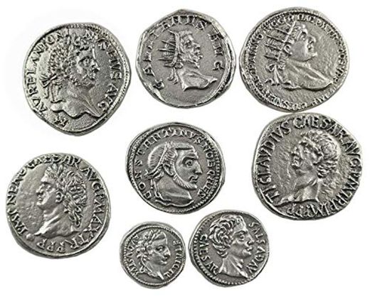 Eurofusioni Monedas Antiguas Romanas chapada Plata