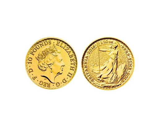 Moneda de oro de Britannia de 1