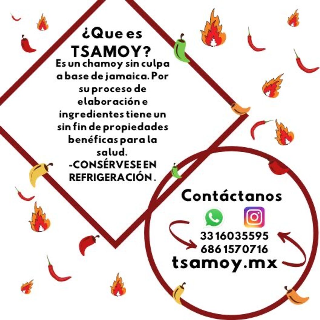 Restaurantes Chamoy de jmaica keto sin azúcar 