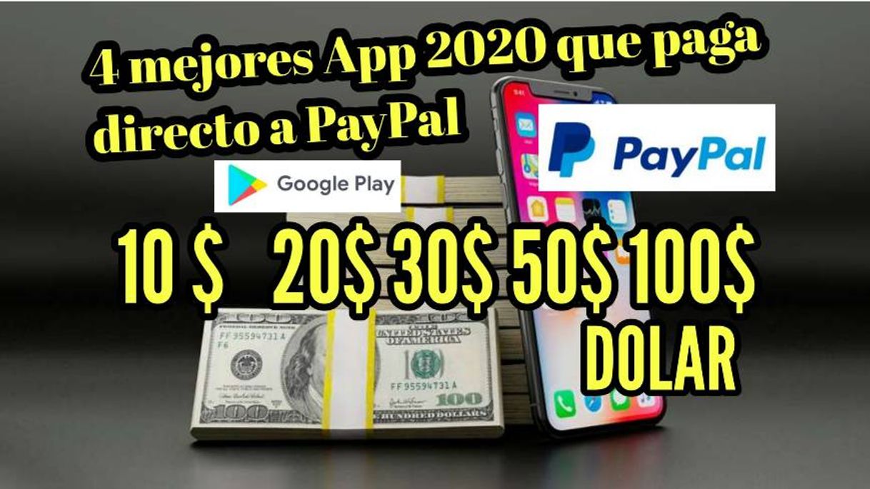 Fashion 4 app de Play store que pagan directo a PayPal 