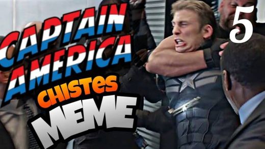 Capitán América meme, chistes YouTube canal de risas.
