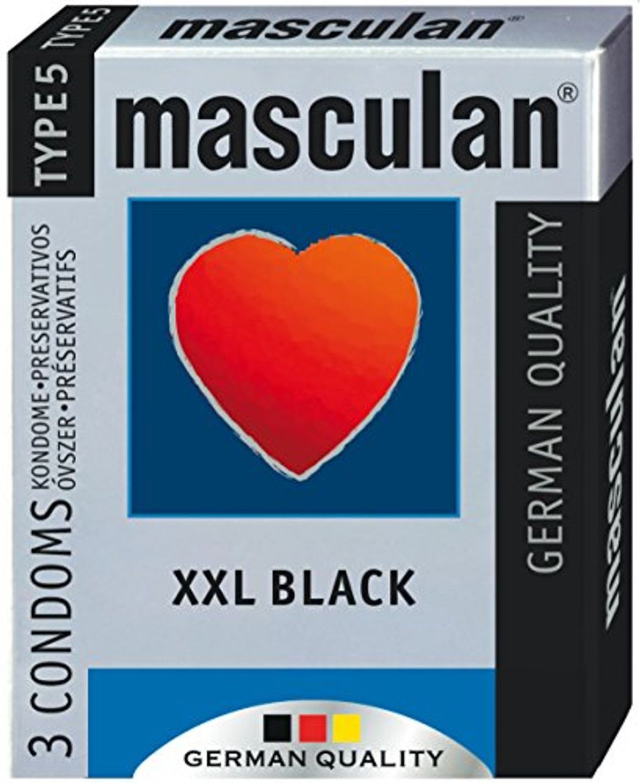 Products Masculan Preservativos tipo 5 negro