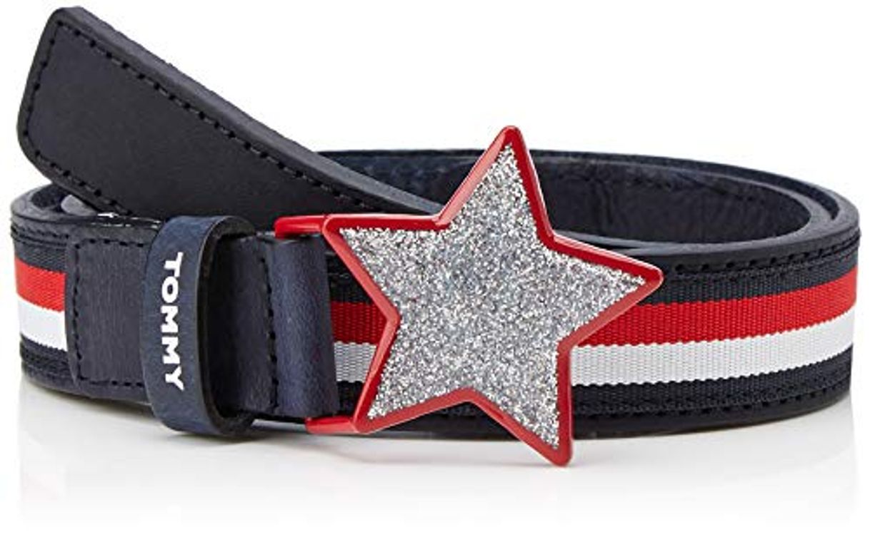 Producto Tommy Hilfiger Girls Star Belt 2.5 Cinturón, Azul