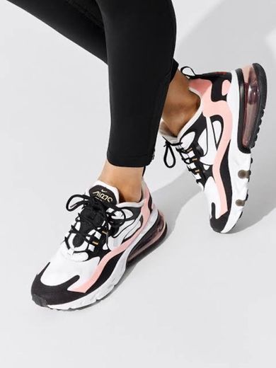 Nike W Air MAX 270 React, Zapatillas para Correr para Mujer, Multicolore