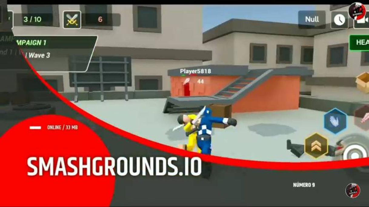 Videogames SmashGround.io