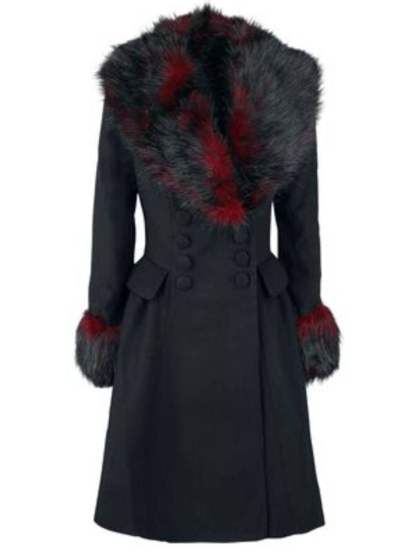 Fashion Rock Noir Coat