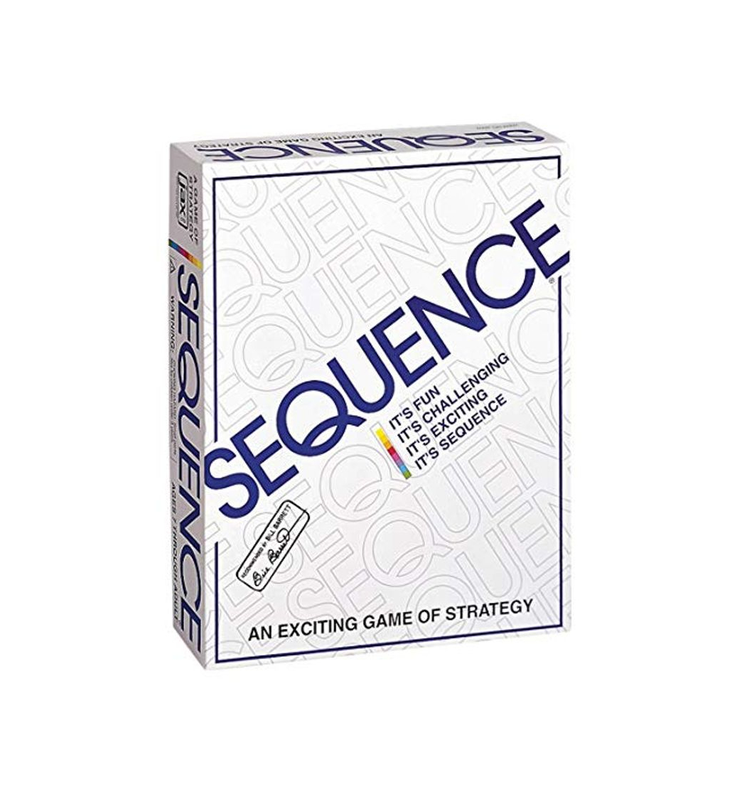 Social Jax- Sequence Juego de Mesa, Color Blanco, 10.3" x 8.1" x 2.31"