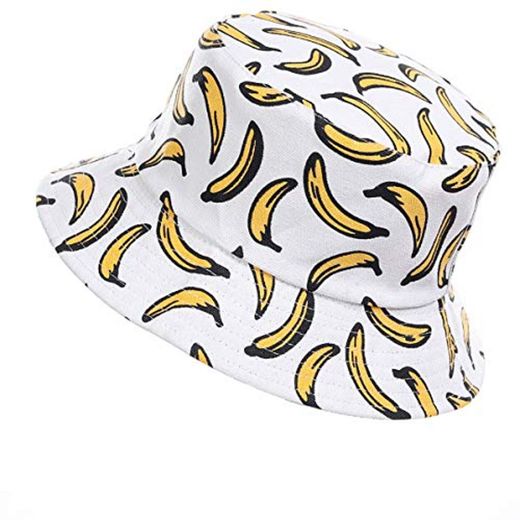 Jazmiu - Gorro unisex con estampado de frutas