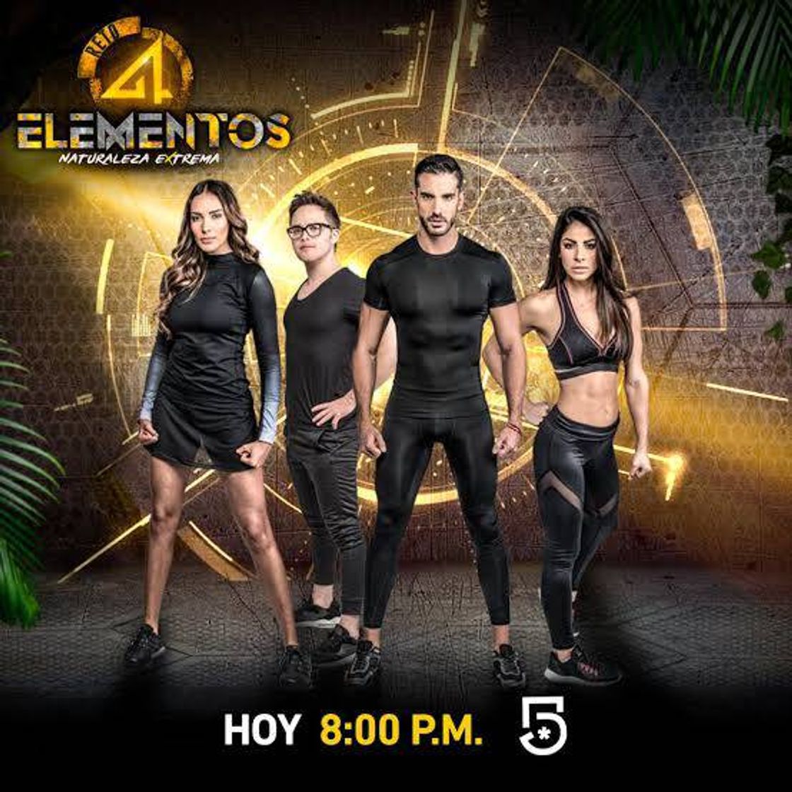 Serie Reto cuatro elementos