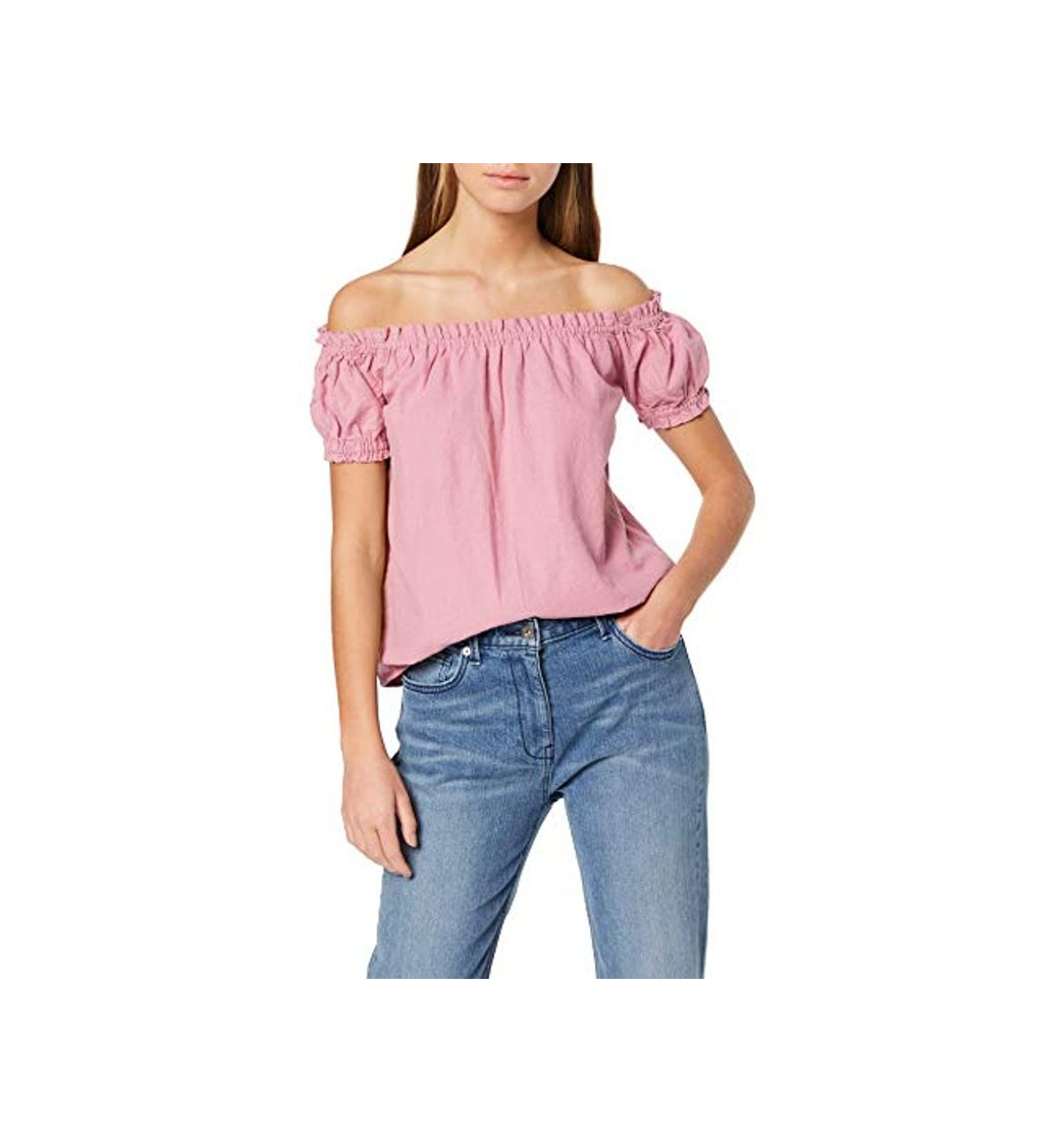 Moda Vero Moda Vmanna Milo Off Shoulder Top Noos Blusa, Rosa